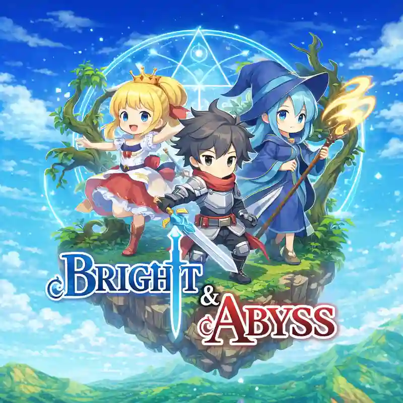 New Bright & Abyss slot game interface
